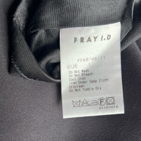 Fray I.D long sleeve shift dress - Picture 3 of 3